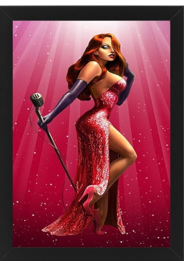 Disney – Who Framed Roger Rabbit – Jessica Rabbit Framed Photo Print