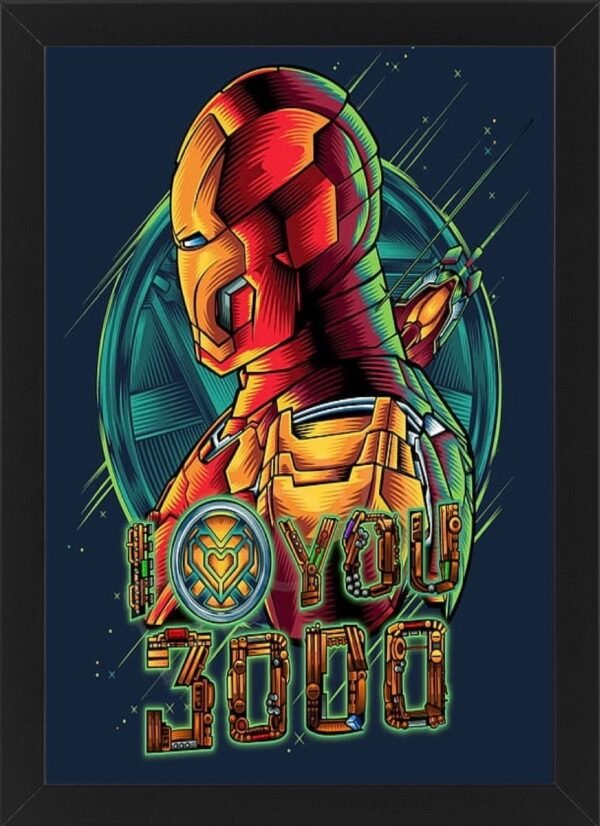 MARVEL – IRON MAN Framed Photo Print