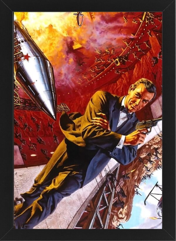 007 James Bond High Resolution Framed Photo Print