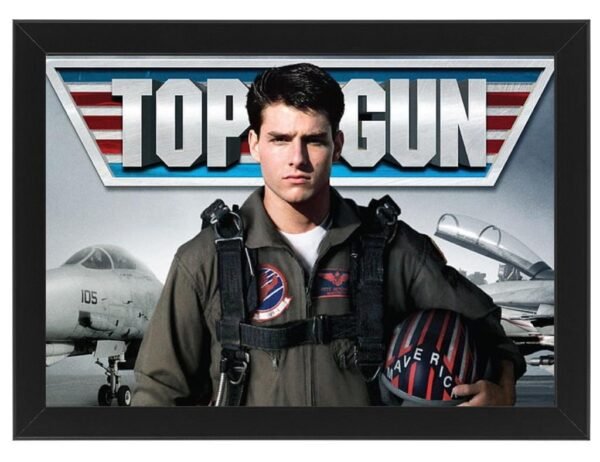 Tom Cruise Top Gun - Framed Photo Print