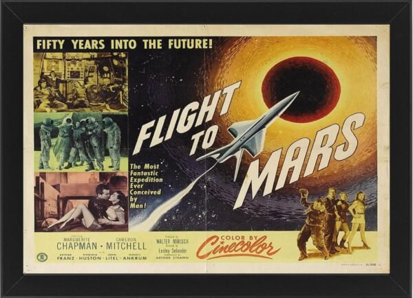 Flight to Mars - Framed Photo Print
