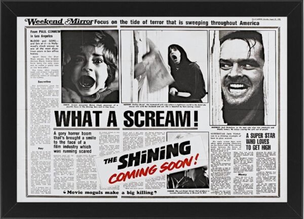 The Shining High Resolution Framed Photo Print