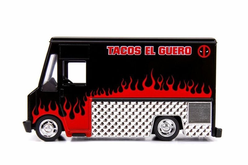Jada Deadpool Taco Truck Negro Marvel Serie 1/32 Diecast Model - Image 2