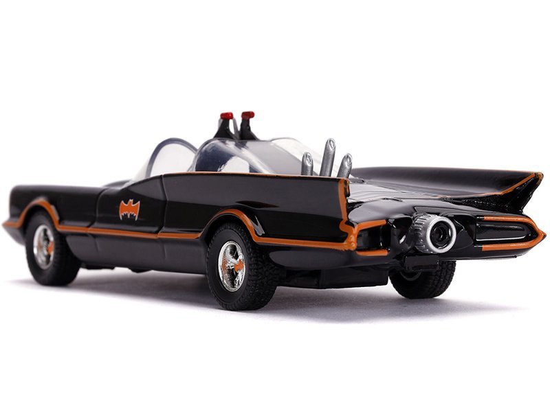 1966 Batmobile with Diecast Batman Figurine "Batman" (1966-1968) Classic TV Series "DC Comics" "Hollywood Rides" Series 1/32 Diecast Model Car by Jada - Image 3