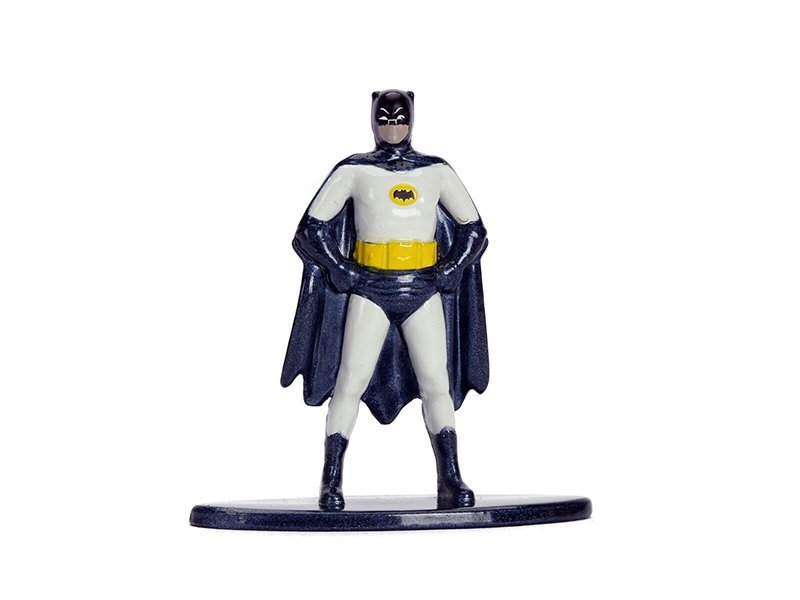 1966 Batmobile with Diecast Batman Figurine "Batman" (1966-1968) Classic TV Series "DC Comics" "Hollywood Rides" Series 1/32 Diecast Model Car by Jada - Image 2