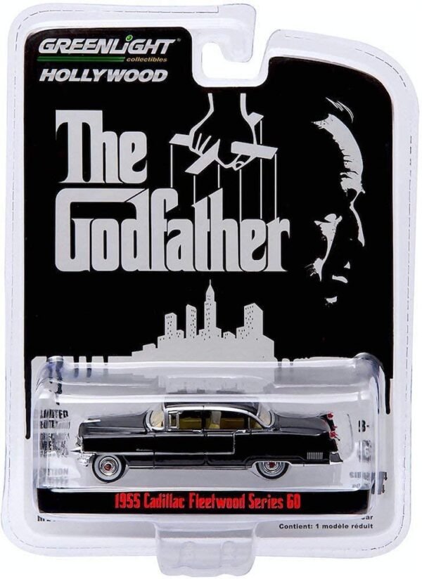 Cadillac Fleetwood Series 60 Special 1955 Black The Godfather (1972) Movie Hollywood - Image 2