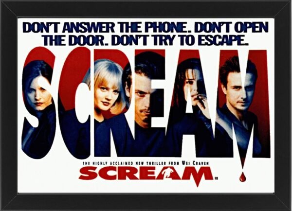 SCREEM – Framed Photo Print