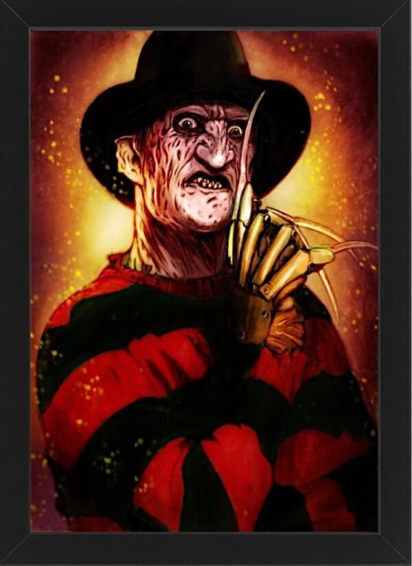 A Nightmare on Elm Street Freddy Krueger - Framed Photo Print
