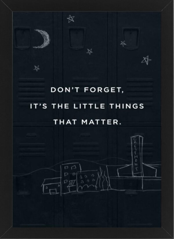 13 reasons why High Resolution Framed Photo Art Print