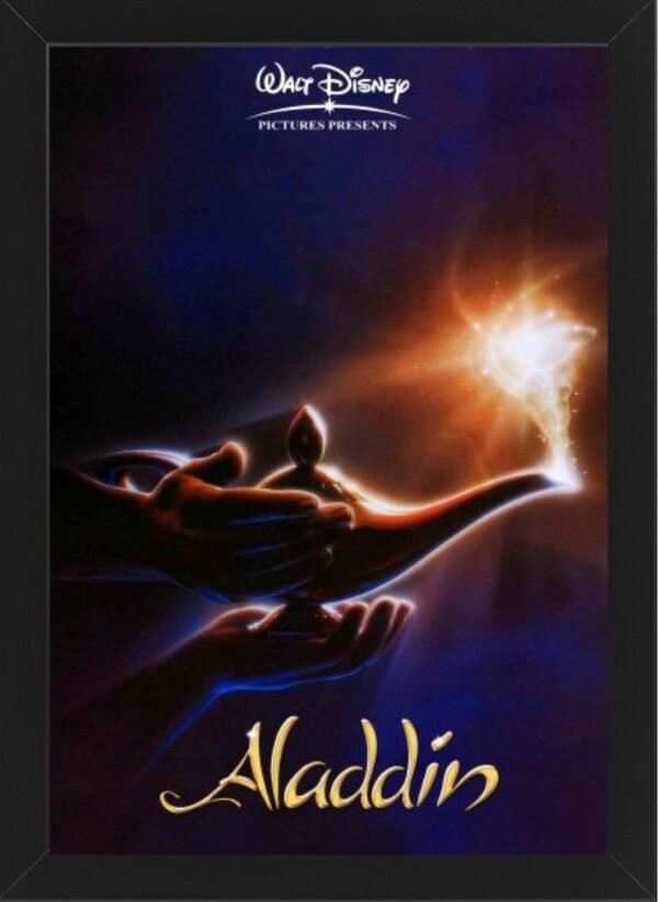 Aladdin High Resolution Framed Photo Art Print
