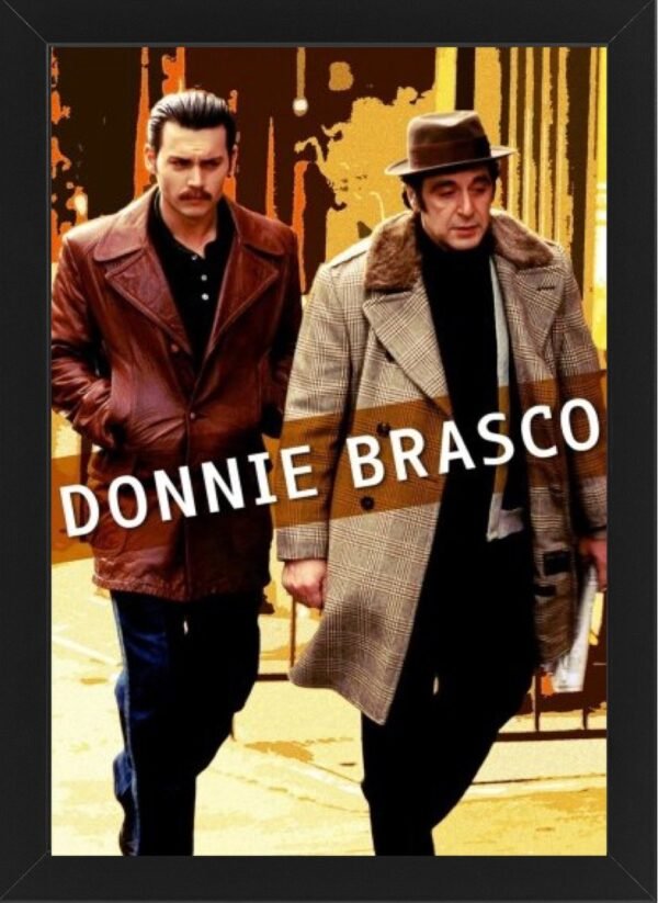 Donnie Brasco High Resolution Framed Photo Art Print
