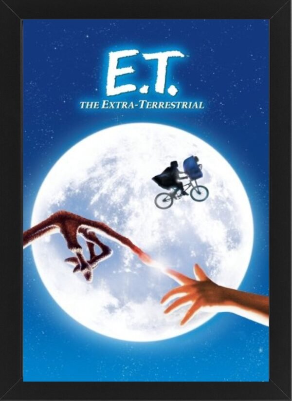 E.T. the Extra-Terrestrial High Resolution Framed Photo Art Print