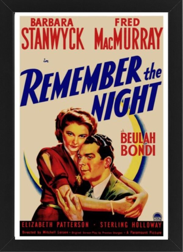 Remember the Night High Resolution Framed Photo Art Print