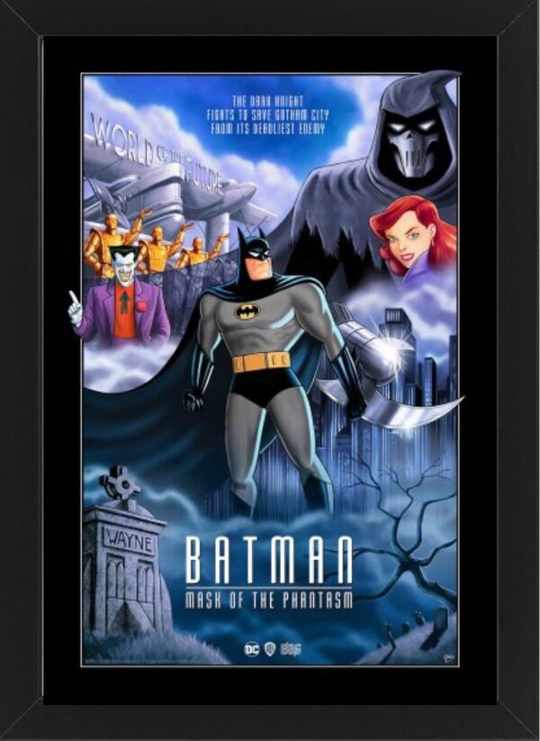 Batman: Mask of the Phantasm High Resolution Framed Photo Art Print