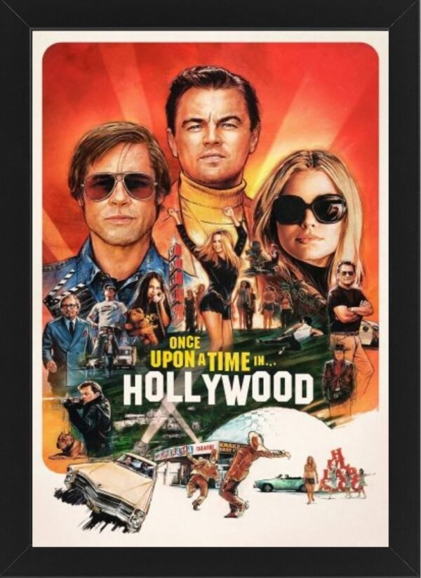 Once Upon a Time... In Hollywood High Resolution Framed Photo Art Print