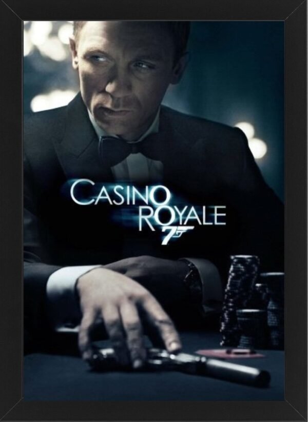 Casino Royale High Resolution Framed Photo Art Print