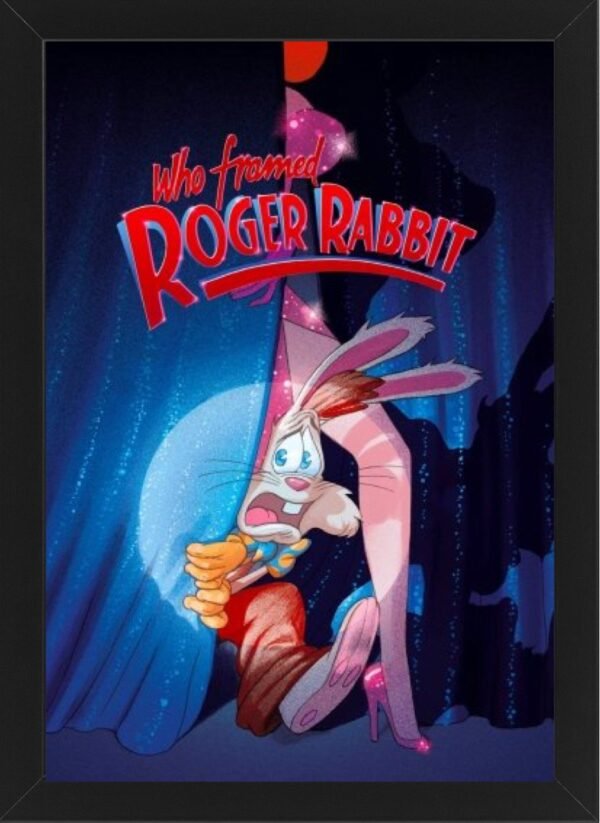 Who Framed Roger Rabbit High Resolution Framed Photo Art Print