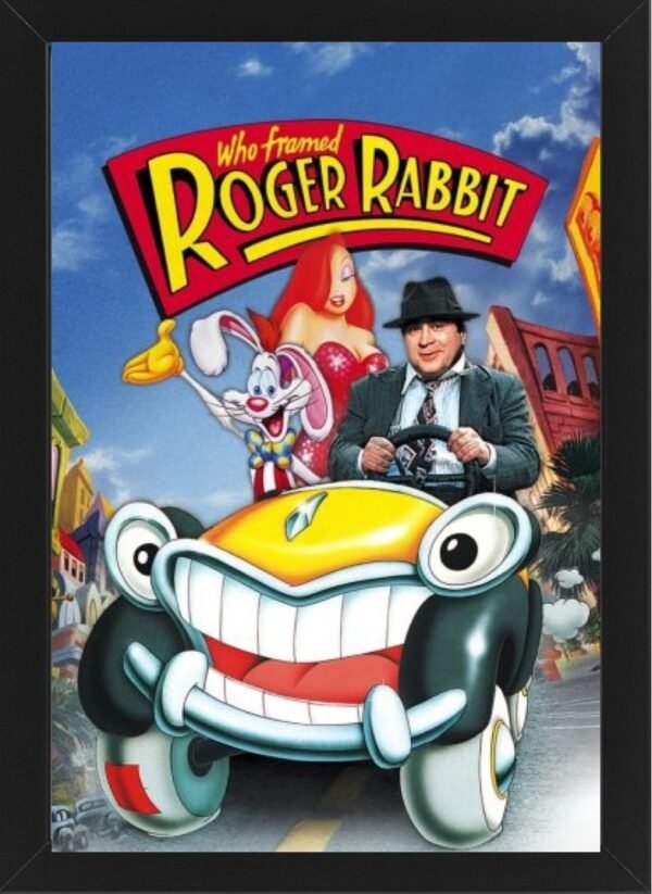 Who Framed Roger Rabbit High Resolution Framed Photo Art Print
