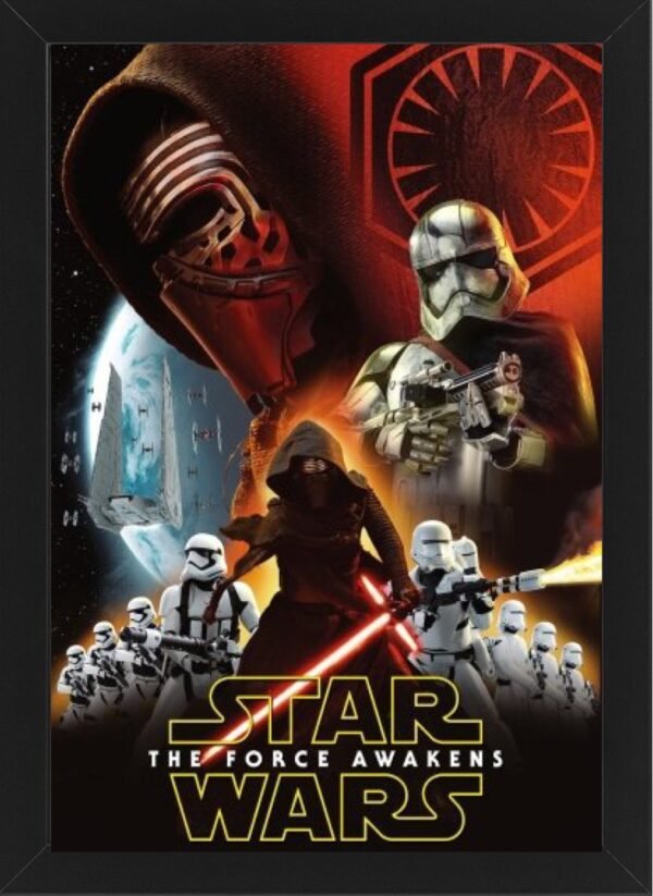 Star Wars: Episode VII – The Force Awakens High Resolution Framed Photo Art Print