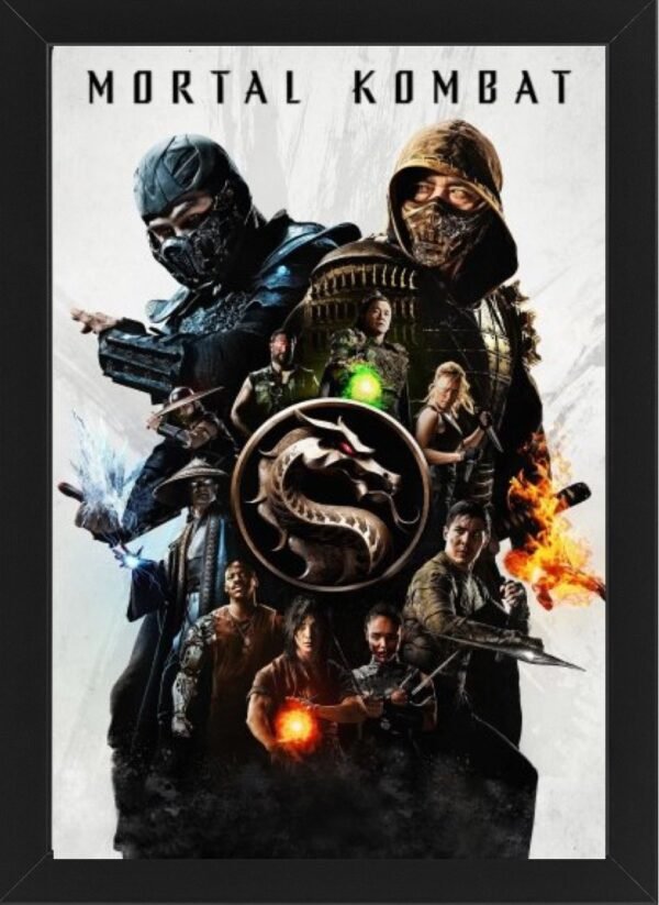 Mortal Kombat High Resolution Framed Photo Art Print