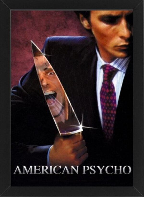 American Psycho High Resolution Framed Photo Art Print