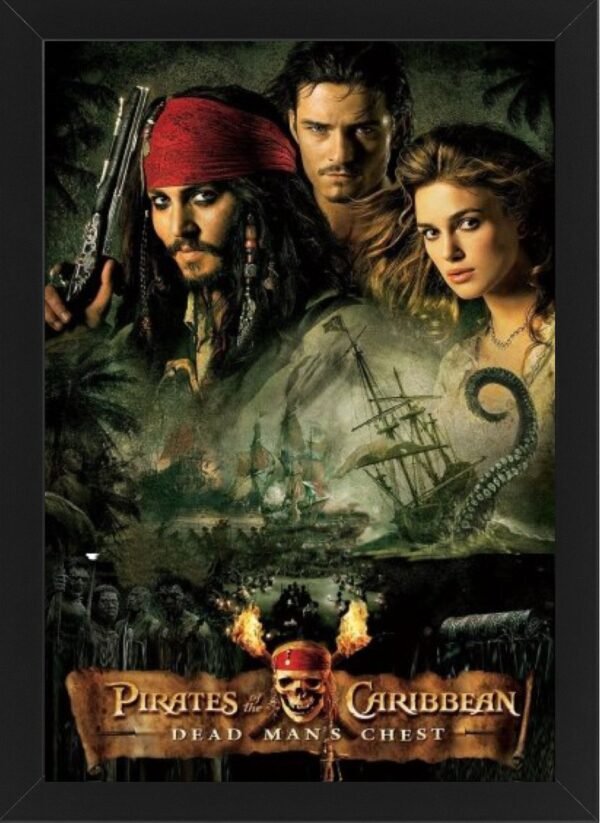 Pirates of the Caribbean: Dead Man's ChestHigh Resolution Framed Photo Art Print