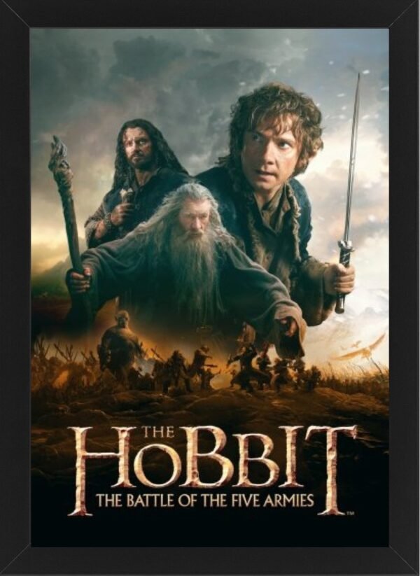 The Hobbit: The Battle of the Five Armies High Resolution Framed Photo Art Print