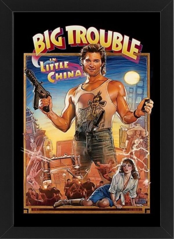 Big Trouble in Little China High Resolution Framed Photo Art Print