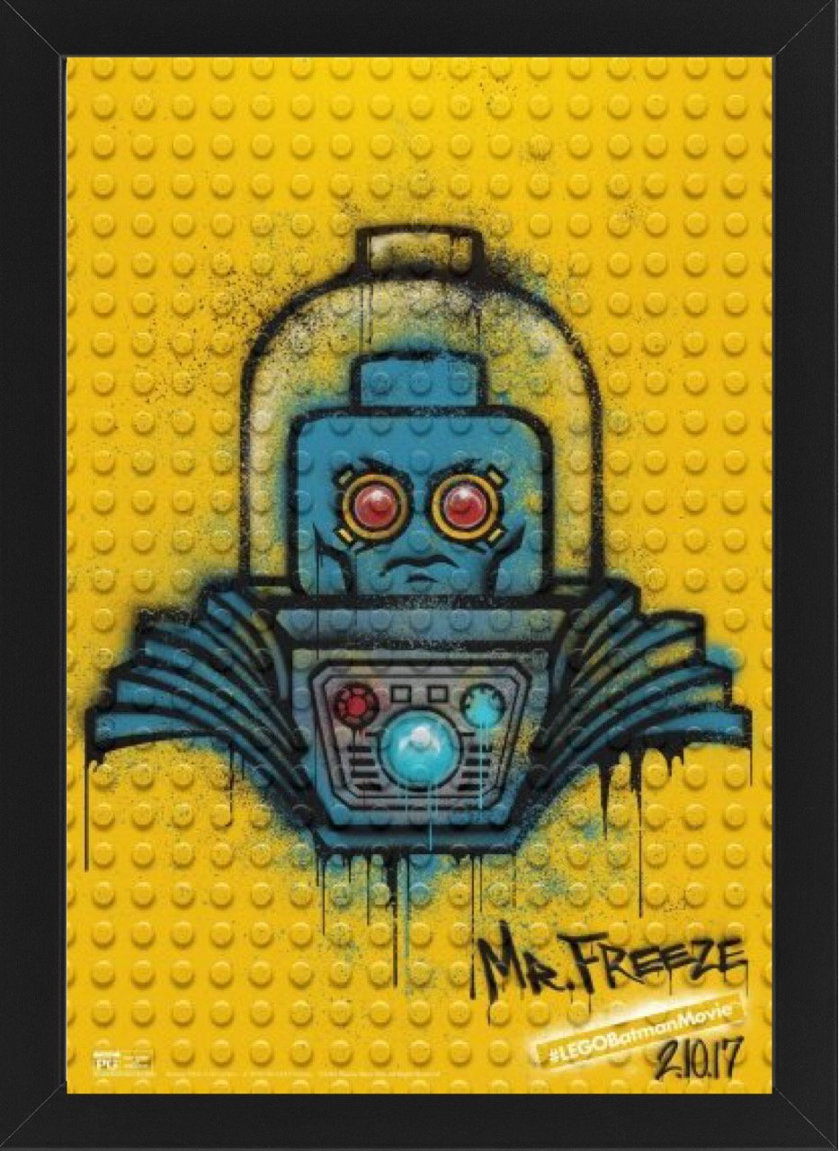 The Lego Batman Movie High Resolution Framed Photo Art Print