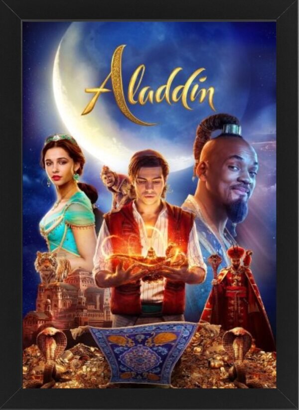 Aladdin High Resolution Framed Photo Art Print