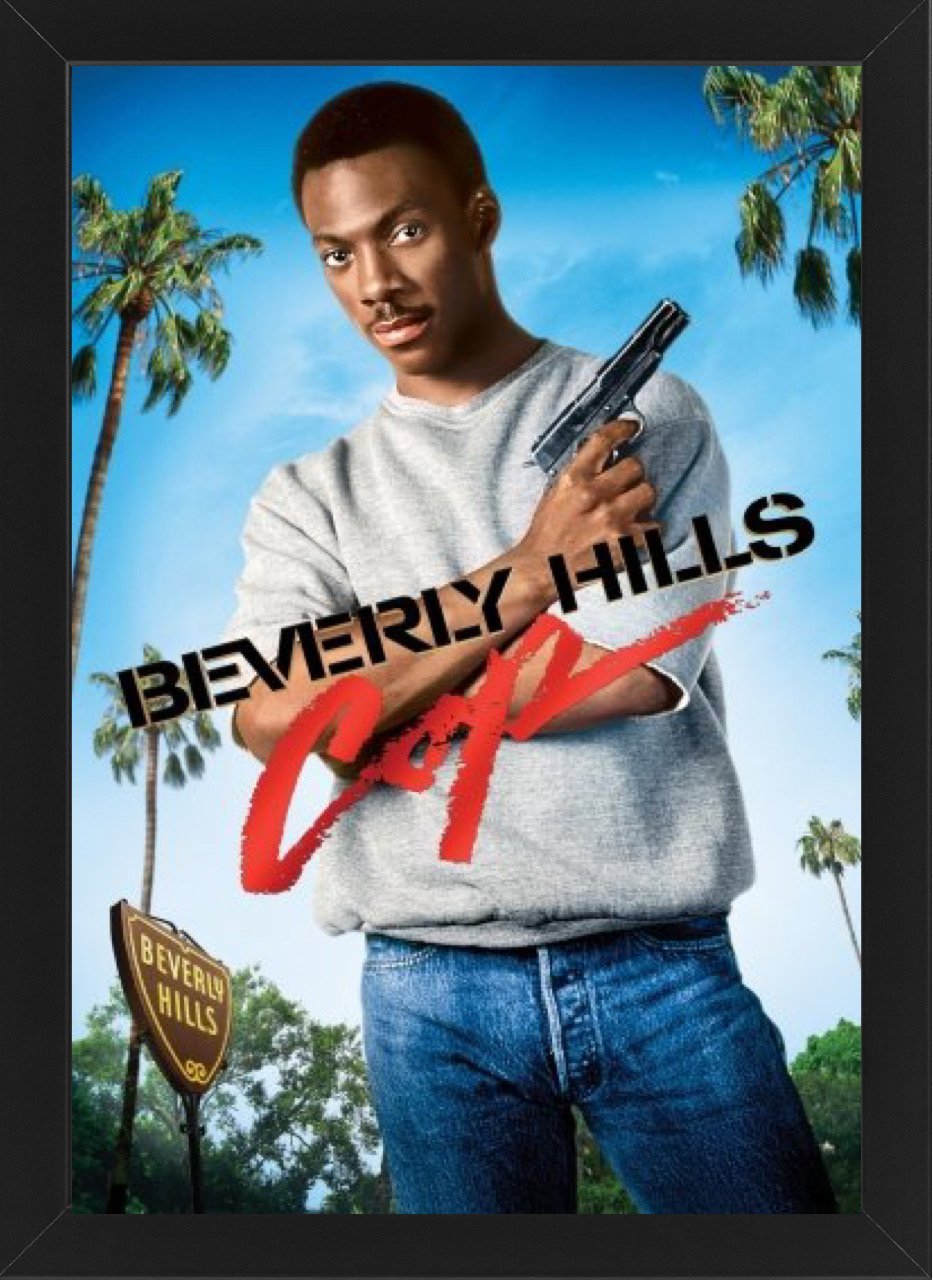 Beverly Hills Cop High Resolution Framed Photo Art Print
