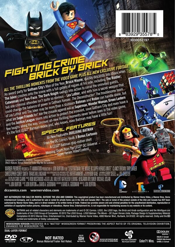 LEGO: The Batman Movie - DVD Region 1 - Image 2