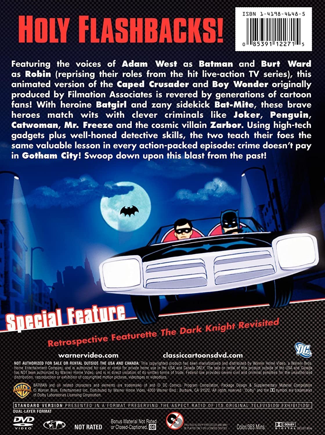 NEW ADVENTURES OF BATMAN:COMPLETE SERIES - DVD Region 1 - Image 2