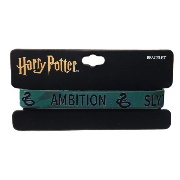 Harry Potter Slytherin Ambition Rubber Wristband