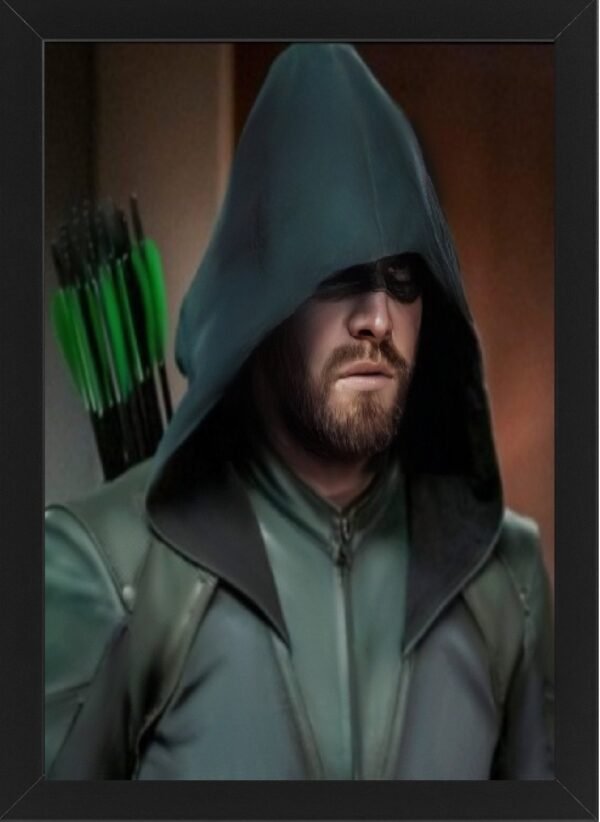 Arrow Framed Photo Art Print / FKASH Design