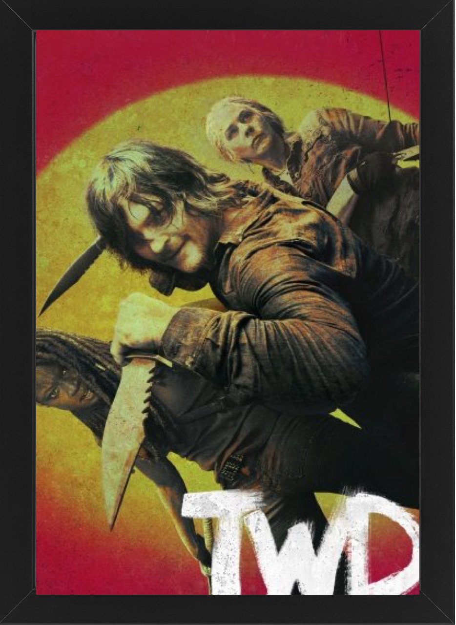 The Walking Dead Framed Photo Art Print