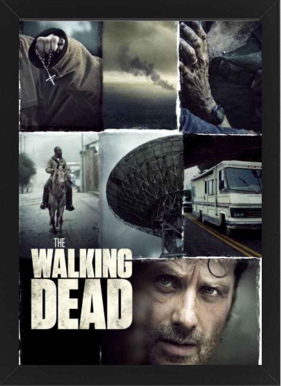 The Walking Dead Framed Photo Art Print
