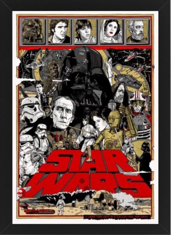 Star Wars Framed Photo Art Print
