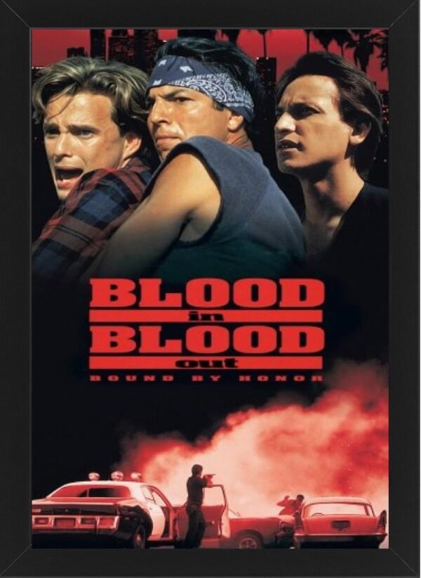Blood In, Blood Out Framed Photo Art Print