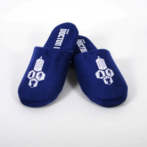 Tardis Doctor Who Blue Villain Hex Slippers - Image 2