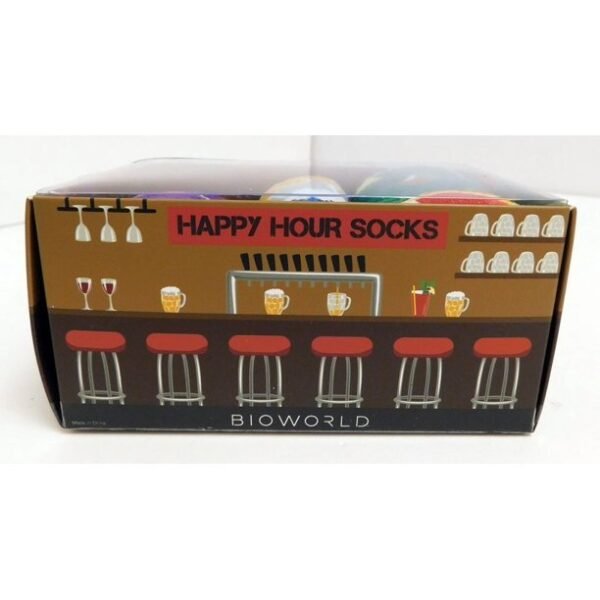 Happy Hour Themed 3 Pair Crew Box Set - Image 2