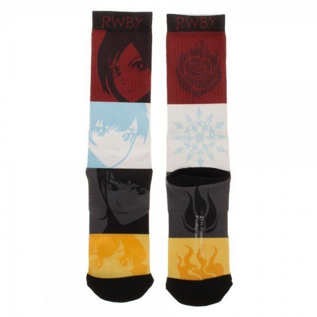 RWBY Sublimated Crew Socks - Image 2