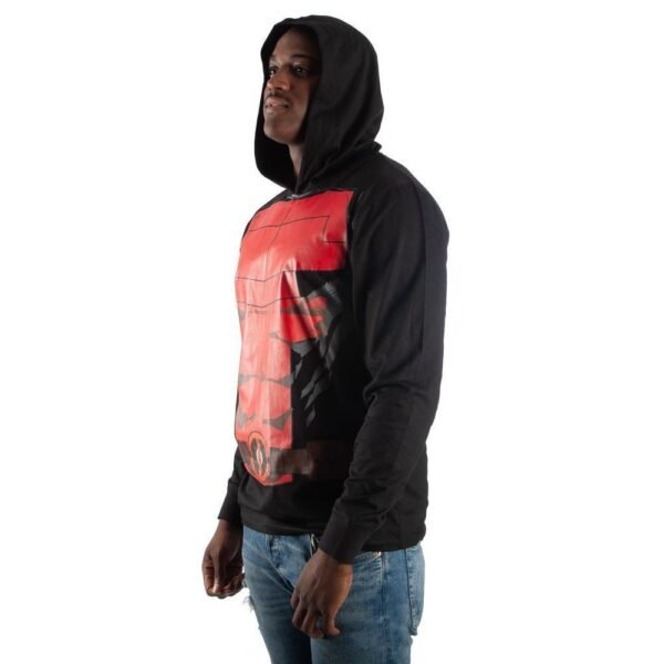 Marvel Deadpool Light Weight Suit Up Costume Hoodie - Image 2