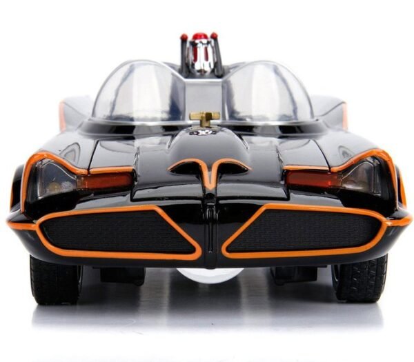 Classic TV Series Batmobile Batman and Robin Figures 1/18 Diecast Model Car by Jada - Image 4