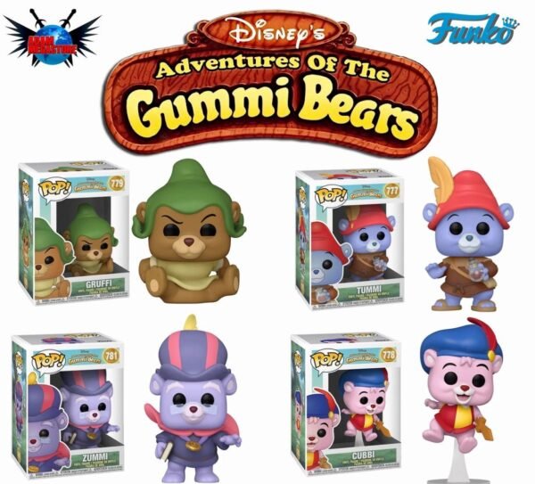Funko Pop! Disney: Adventures of The GummiBears BOX SET DEAL 4 FUNKO POPS