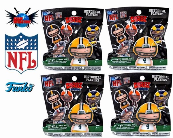 Funko NFL Dorbz Minis Football 4 Mystery Pack