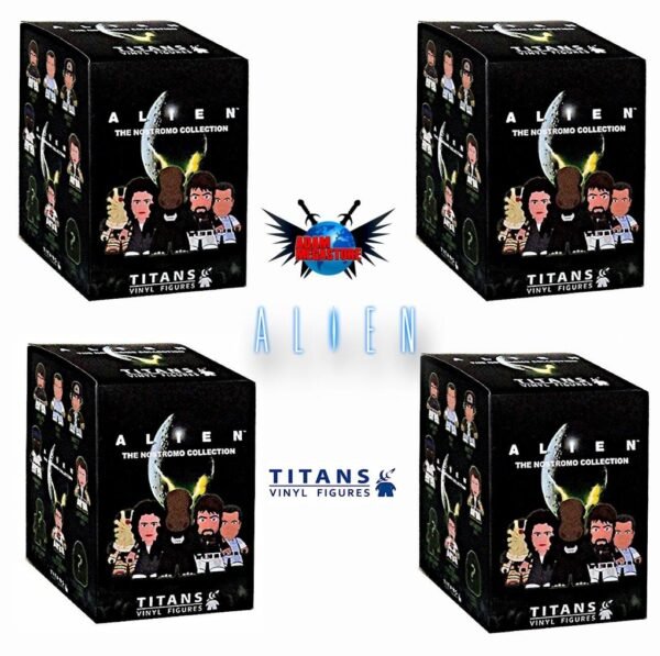 set of 4 Alien The Nostromo Collection Vinyl Mini Figure Mystery Pac