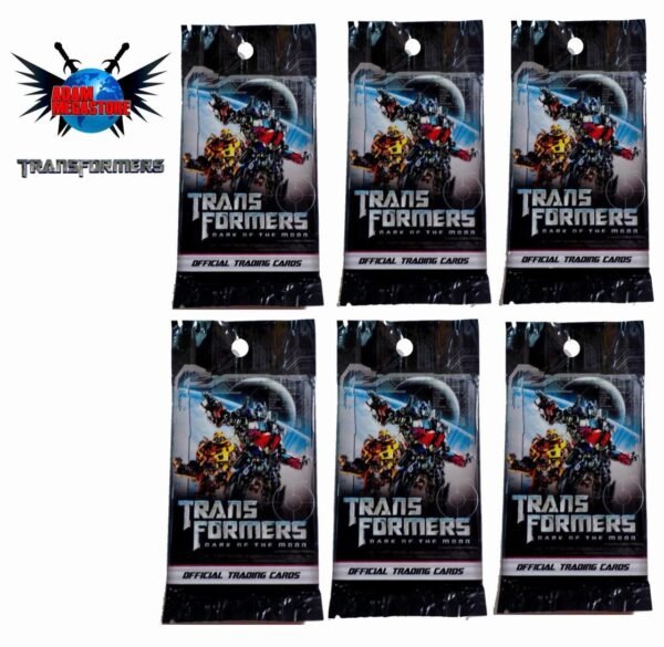 SET OF 6 Transformers: Dark of the Moon trading cards
