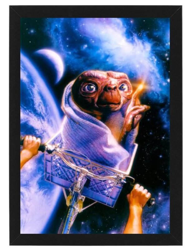 E.T. the Extra-Terrestrial Framed Photo Art Print