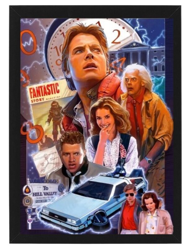 Back to the Future Part Framed Photo Print